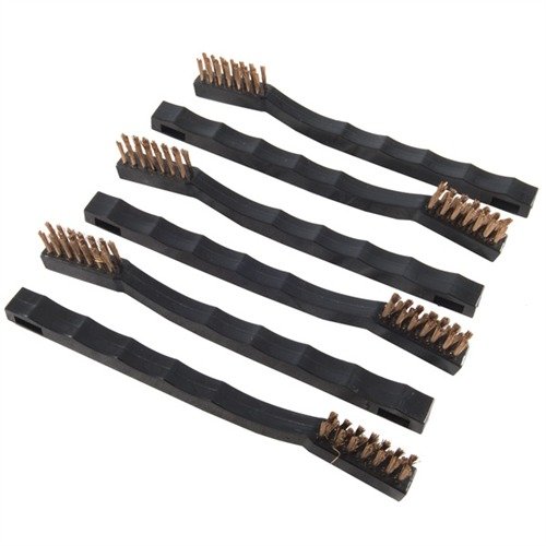 Le SUPER TOOTHBRUSHES di BROWNELLS offrono setole in acciaio inox, bronzo o nylon per una pulizia efficace, con manico scanalato per una presa sicura.