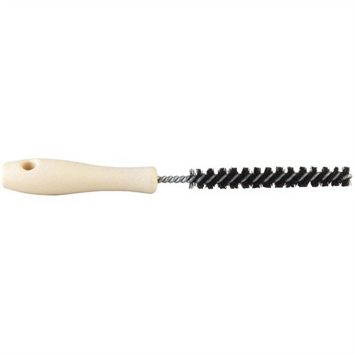 La UNIVERSAL BOLT BRUSH di BROWNELLS pulisce efficacemente i corpi dei bulloni delle carabine a otturatore con setole in nylon resistenti, rimuovendo sporco e olio.