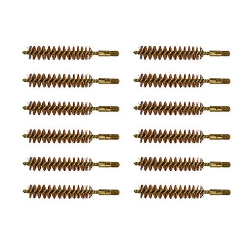 Le spazzole BEEFY in bronzo da .416 calibro, con design esclusivo e filettatura 10-32, garantiscono una pulizia efficace e duratura per armi di grosso calibro.