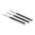 Spazzola standard in nylon, calibro .22 rimfire, confezione da 3