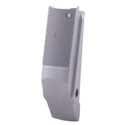 Il 1911 Bobtail Mainspring Housing riduce il volume per il porto occulto, mantenendo la capacità del caricatore e migliorando il comfort con diverse finiture disponibili.