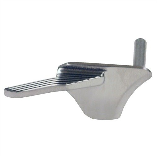 La Extended Carry Thumb Safety per 1911 offre pad per il pollice più sottili, angolo ergonomico per un rilascio più veloce e comfort superiore per armi da porto nascosto.