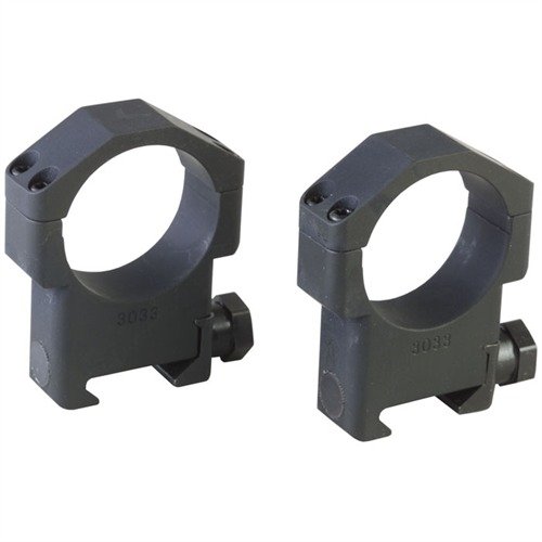 Anelli per ottiche BADGER ORDNANCE, estremamente resistenti, progettati per supportare ottiche pesanti su armi a rinculo forte, con altezza ottimale per AR-15 e AR-10.