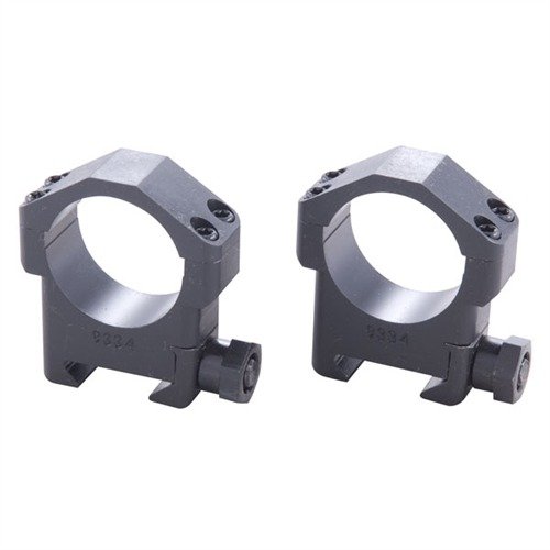 Le MAXIMIZED SCOPE RINGS in acciaio da 30mm offrono resistenza eccezionale, progettate per fissare saldamente ottiche pesanti su armi a rinculo elevato.