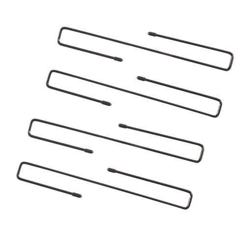 I PISTOL STORAGE HANDGUN HANGERS ottimizzano lo spazio, organizzano le pistole e aumentano l'accessibilità, mantenendo la canna protetta grazie al rivestimento in vinile.