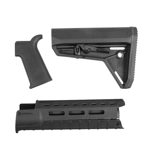 Aggiorna il tuo fucile AR-15 con il set MOE-SL di Magpul: stock ergonomico, hand guard M-LOK leggero e grip slim per un controllo ottimale e transizioni rapide.