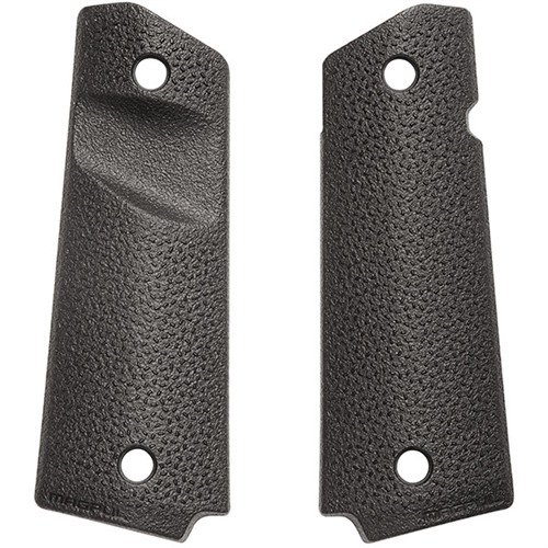Le MOE® Grip Panels per 1911 Full Size offrono una costruzione in polimero rinforzato, taglio per rilascio del caricatore aggressivo e texture anti-scivolo.