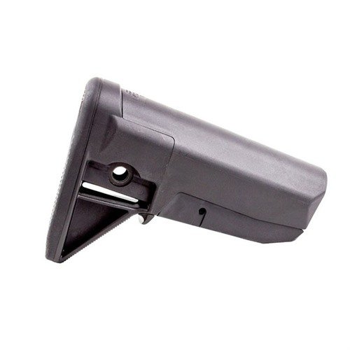 Il BCMGUNFIGHTER™ Stock è leggero e resistente, progettato per evitare grovigli, con un sistema di attacco preciso e una durata superiore grazie al design innovativo.