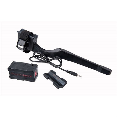 Il MagnetoSpeed Sporter Chronograph offre un display semplice, tre impostazioni di sensibilità e un sistema di attacco rapido, ideale per canne da fucile contornate.