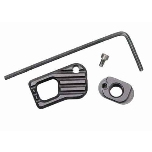 Il BAD-EMMR offre un design robusto e leggero in alluminio 7075-T6, con un meccanismo di attacco brevettato e pad intercambiabili per un'ergonomia superiore.