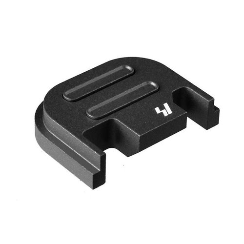 La V2 Slide Plate per GLOCK offre un design a pulsante per una facile manutenzione, realizzata in alluminio anodizzato, compatibile con modelli GLOCK 17-39 Gen 1-4.