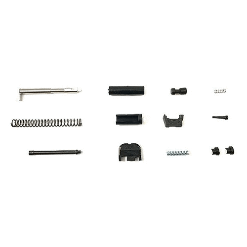 Il kit di completamento SLIDE per Glock® Gen 3 include tutto il necessario per aggiornare o costruire il tuo slide 9mm, garantendo prestazioni elevate e affidabilità.
