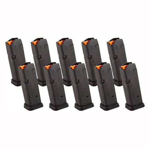 Il PMAG® GL9® per Glock® 19 offre una costruzione in polimero, affidabilità impeccabile, indicatore di carico e capacità di 15 colpi, ideale per ogni esigenza.