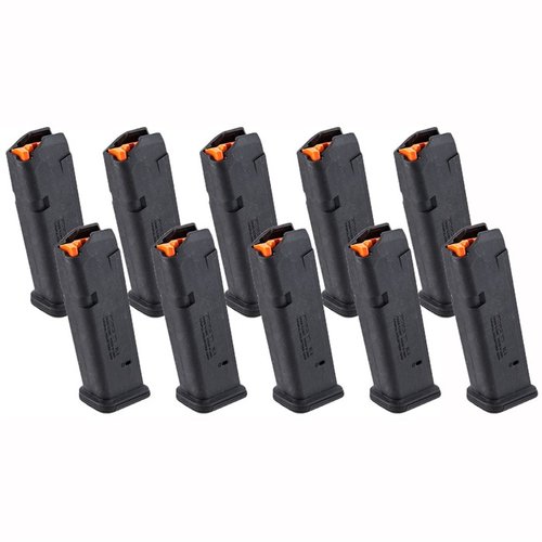 I caricatori PMAG® GL9® per Glock® 17 sono realizzati in polimero resistente, garantendo un'alimentazione affidabile e una facile manutenzione senza attrezzi.