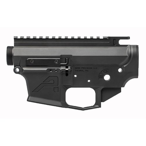 Il set ricevitore Aero Precision EPC-9 è realizzato in alluminio 7075-T6, compatibile con caricatori Glock, e presenta caratteristiche avanzate per costruzioni AR9 robuste.