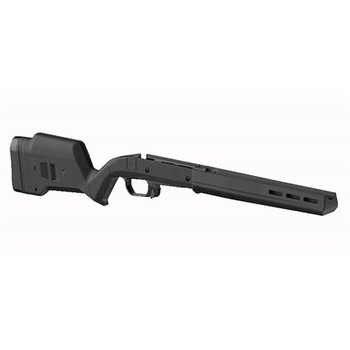 Il calcio Hunter 110 per Savage 110 offre ergonomia avanzata, regolazione della lunghezza di estrazione e compatibilità con caricatori AICS per prestazioni ottimali.
