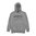 Felpa con cappuccio GO BANG PARTS taglia S colore grigio mélange (Athletic Heather)