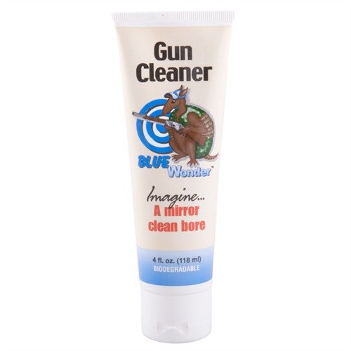 Il GUN CLEANER BLUE WONDER rimuove rapidamente ruggine e residui di fouling, pulendo a fondo tutte le armi con tecnologia di penetrazione profonda, ecologico e biodegradabile.