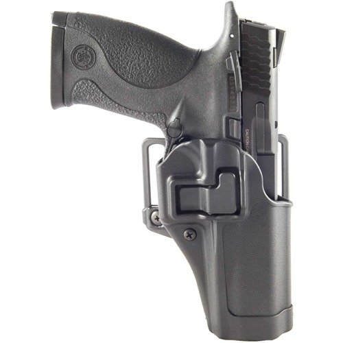 L'holster Blackhawk SERPA CQC offre sicurezza superiore per la pistola e un'estrazione fluida, con ritenzione di livello 2 e design per un rapido riutilizzo.