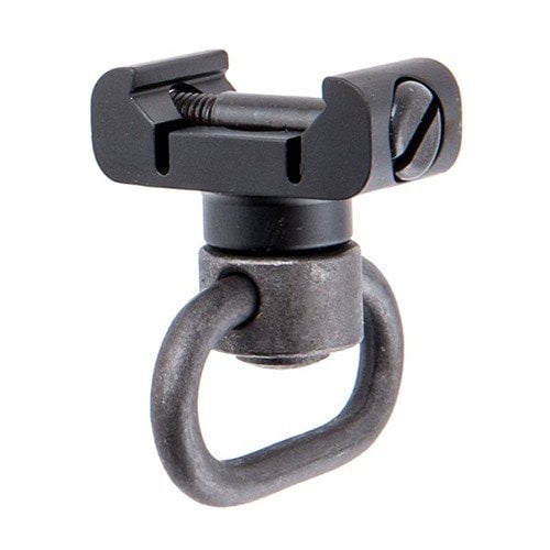 Il QD Rail Mount Sling Swivel di Daniel Defense limita il movimento rotazionale, stabilizza l'arma e si adatta a slings a 2 e 3 punti per un controllo ottimale.