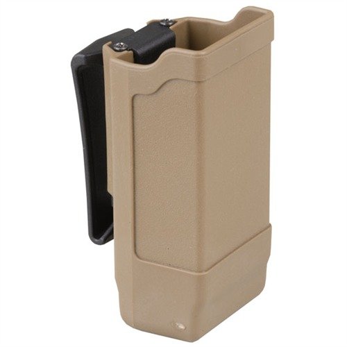 Porta caricatore in polimero leggero e resistente, con clip per cintura removibile, per un accesso rapido e sicuro a caricatori 9mm/.40 Cal.