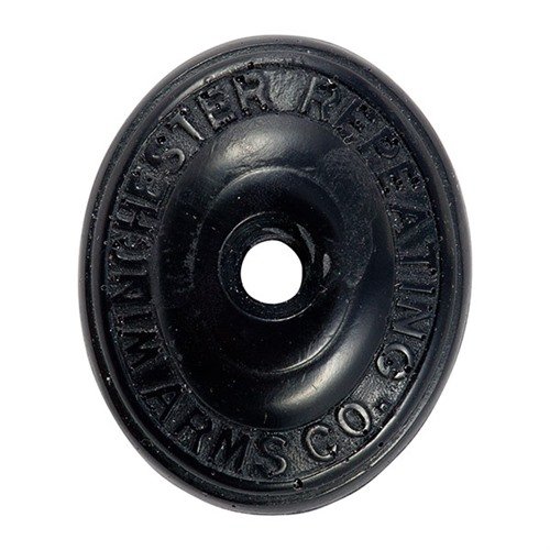 Il WINCHESTER SMALL RIFLE GRIP CAP in poliuretano nero offre una presa sicura e confortevole, migliorando la stabilità e il controllo durante il tiro.
