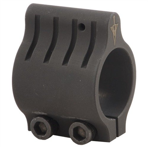 Il gas block low profile AR-15 VLTOR offre un design compatto che riduce il peso in avanti e si adatta sotto i free-float handguards per una maneggevolezza ottimale.