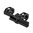 AMERICAN DEFENSE MANUFACTURING 30MM 0 MOA 2" CANTILEVER MOUNT, BLACK