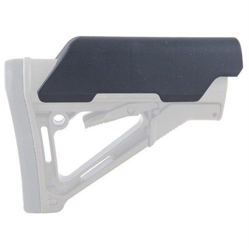 Il riser per guancia Magpul CTR/MOE offre un supporto aggiuntivo per un allineamento ottimale degli occhi, migliorando il comfort e la precisione di tiro.