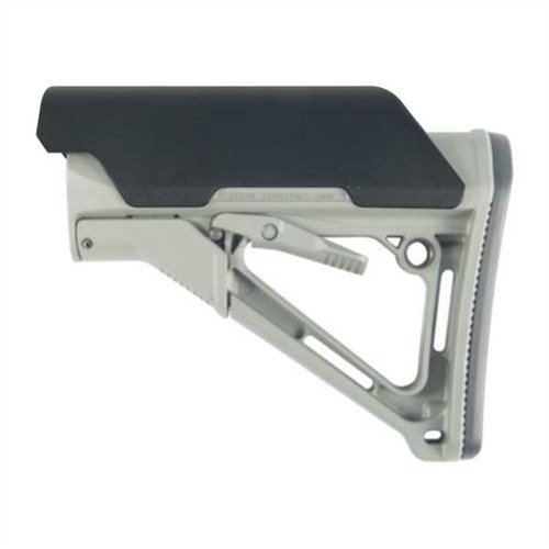 Il riser per guancia AR-15 CTR/MOE di Magpul offre supporto aggiuntivo e allineamento ottimale per una mira rapida, senza modifiche al calcio.