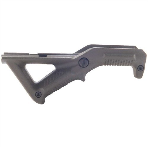 L'AFG1 Angled Fore Grip di Magpul offre un controllo preciso, riduce la fatica e migliora la stabilità grazie al design ergonomico e alla costruzione in polimero rinforzato.