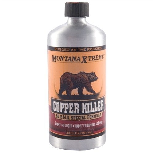 MONTANA X-TREME™ COPPER KILLER è un solvente non abrasivo che rimuove il più ostinato copper fouling, sicuro per la canna e senza acidi o cloruri.