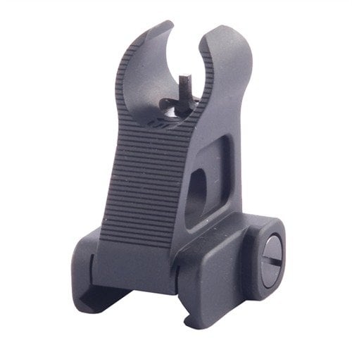 Mirino anteriore fisso AR-15 in alluminio, compatibile con qualsiasi rear sight, con orecchie a forma di globo per una rapida acquisizione del bersaglio.