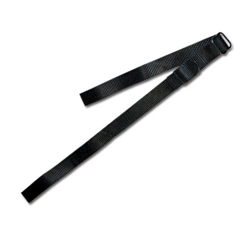 La sling in nylon GTSL40 di Grovtec è resistente, regolabile e impermeabile, perfetta per ogni arma con anelli da 1 pollice. Misura 48x1 pollice.