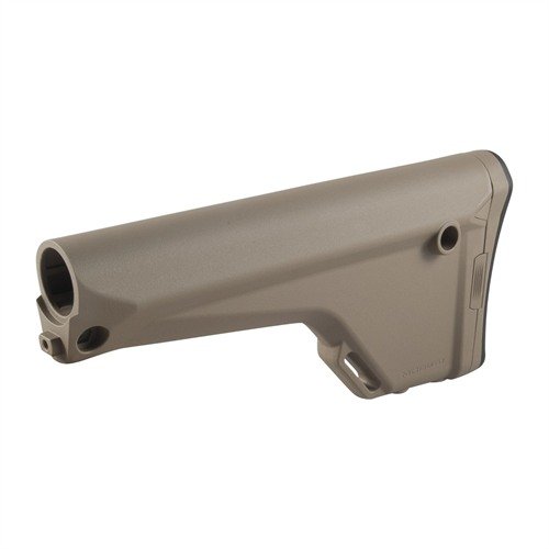 L'AR-15 MOE Rifle Stock offre ergonomia avanzata, supporto per slings, e spazio per accessori, migliorando il comfort e la versatilità del tuo fucile.