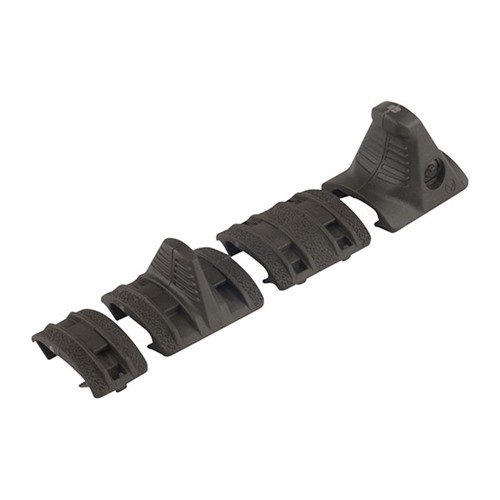 Il kit XTM Hand Stop di MAGPUL è leggero e compatto, offre un punto di indicizzazione per un migliore controllo dell'arma e protegge la mano dal calore.