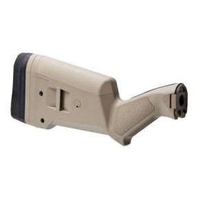 L'SGA Buttstock ambidestro per Remington 870 offre regolazioni personalizzabili, ergonomia migliorata, riduzione del rinculo e opzioni di rialzo per ottiche.
