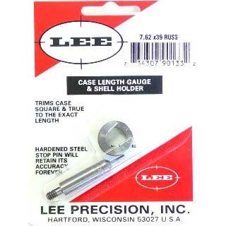 Il Case Length Gauge di LEE Precision offre un metodo preciso e semplice per rifilare alla lunghezza desiderata e quadrato l'orlo della cartuccia, utilizzabile con il Cutter e Lock Stud.