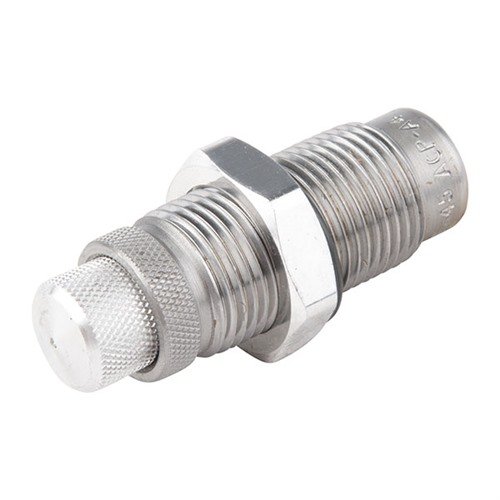 Le LEE Carbide Factory Crimp Dies .45 ACP garantiscono una crimpatura precisa e affidabile, senza necessità di lubrificazione, per munizioni di alta qualità.