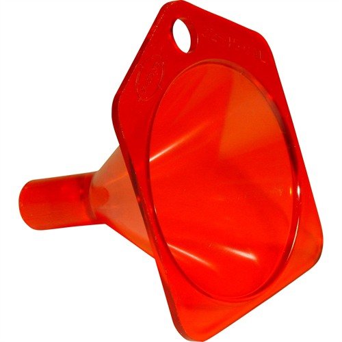 Il POWDER FUNNEL di LEE PRECISION è un imbuto grande e infrangibile, compatibile con tutte le cartucce da 22 a 45 calibro, ideale per una ricarica precisa.