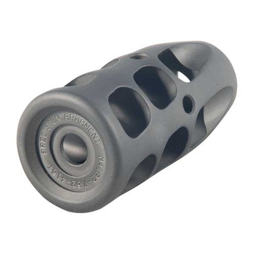 Il M41 Muzzle Brake riduce al minimo il rinculo per fucili di precisione a lungo raggio, migliorando l'accuratezza e la stabilità del proiettile.