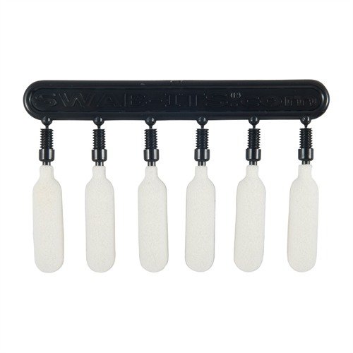 I Bore Tips di SWAB-ITS offrono una pulizia precisa e conveniente, riutilizzabili fino a cinque volte, con adattatori per aste di pulizia e assorbimento uniforme di solventi.