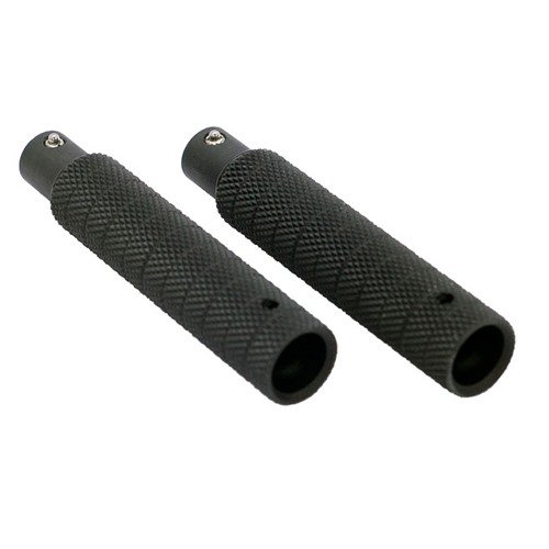 Le estensioni per gambe BT22 Atlas si installano facilmente su bipodi Atlas V8, PSR o CAL, offrendo 3 pollici di elevazione aggiuntiva e compatibilità con piedi opzionali.