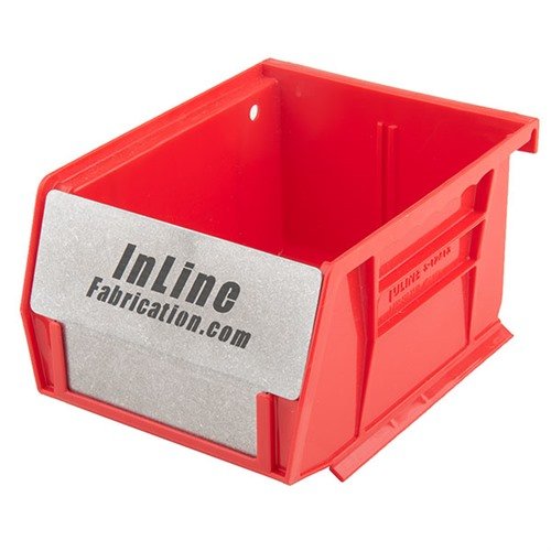 I Bullet Bin Barriers di INLINE FABRICATION aumentano la capacità dei tuoi contenitori. Realizzati in alluminio tagliato al laser, ideali per lo stoccaggio di componenti.