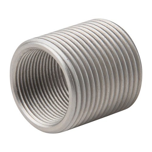 L'adattatore senza spalla 1/2-36 a 5/8-24 in acciaio inossidabile offre una connessione più sicura e un allineamento preciso, migliorando l'estetica e la funzionalità.