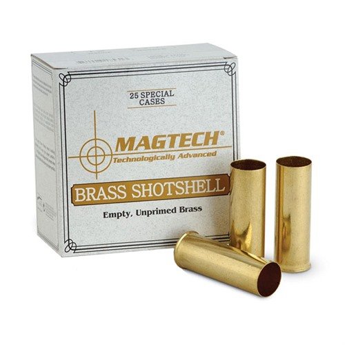 Le cartucce SHOTSHELL BRASS di MAGTECH offrono alta qualità e affidabilità, compatibili con vari calibri e progettate per camere 2-3/4