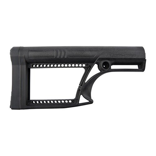 Luth-AR Skeleton Stock Assy per AR-15 e 308, in nylon rinforzato, leggero (0.7 lbs), regolabile in lunghezza e altezza, compatibile con tubi buffer rifle.