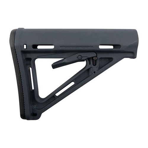 L'AR-15 MOE Stock Collapsible di Magpul offre un design leggero e robusto, comfort superiore, regolazioni rapide e compatibilità con tubi buffer mil-spec.