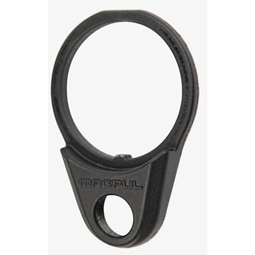 Punto di attacco per sling ambidestro ASAP QD di Magpul, consente transizioni rapide tra spalle, realizzato in acciaio resistente con finitura Melonite.
