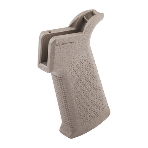 Il MOE SL Grip di Magpul offre un angolo di presa verticale ottimizzato, texture aggressiva per il controllo dell'arma e una forma slim per una presa confortevole.